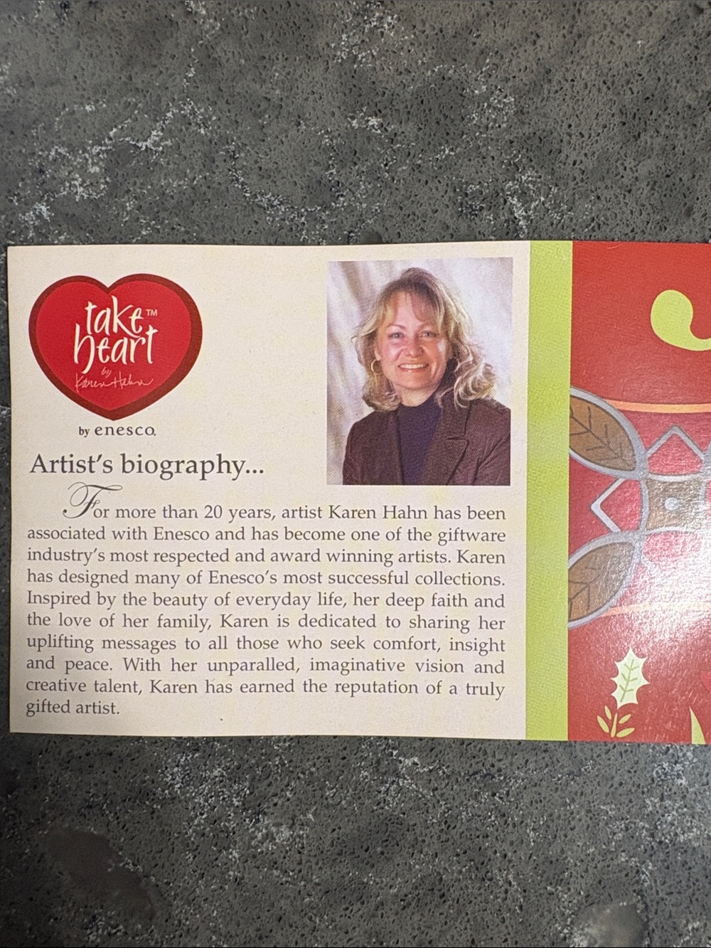 Take Heart “Giggle” Heart Sculpture by Karen Hahn - Picture 2 of 10